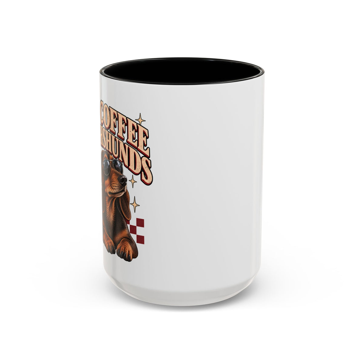 Iced Coffee & Dachshund Ceramic Mug - Classic 🐾☕️