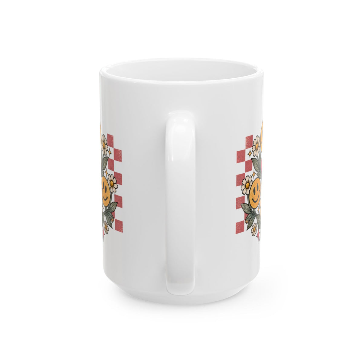 Stay Pawsitive Ceramic Mug - Full Wrap 🐾☕️