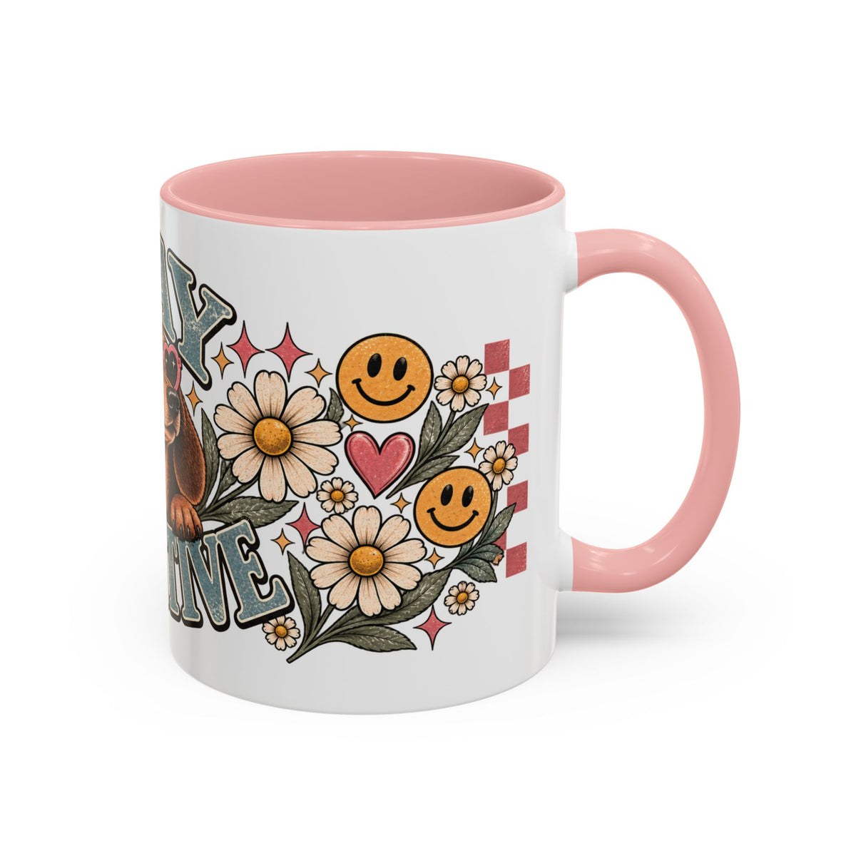 Stay Pawsitive Ceramic Mug - Full Wrap 🐾☕️