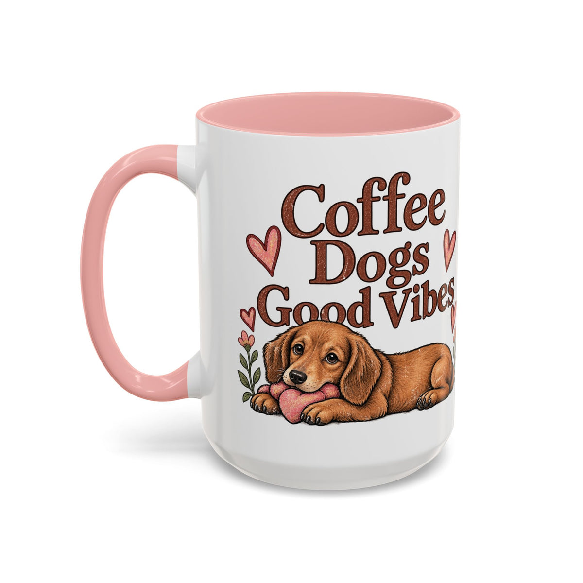 Coffee & Dachshund Ceramic Mug - Classic 🐾☕️
