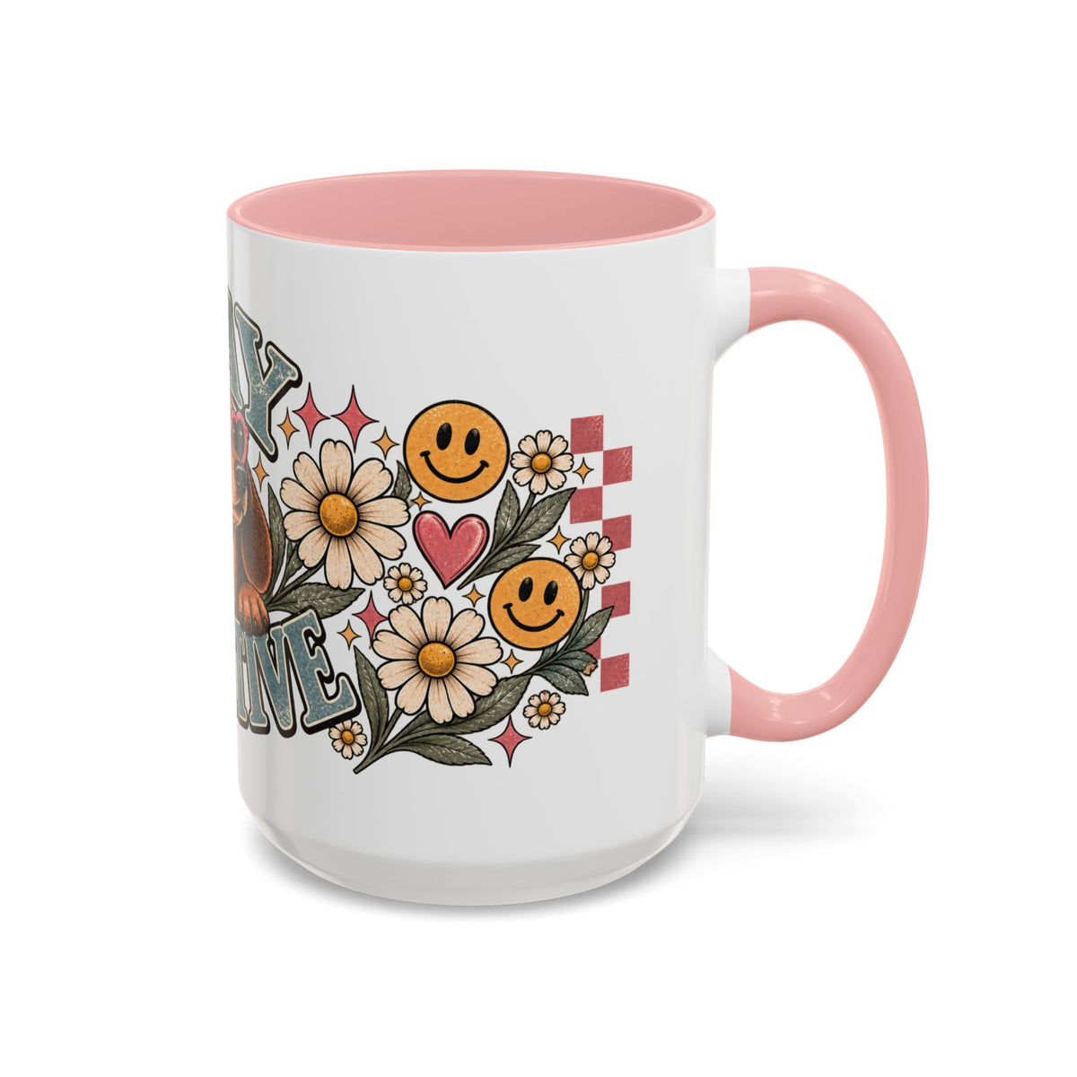 Stay Pawsitive Ceramic Mug - Full Wrap 🐾☕️