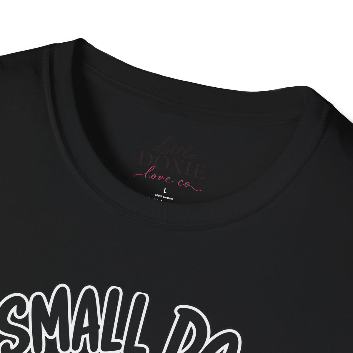 Dachshund Big Attitude T-Shirt — Black