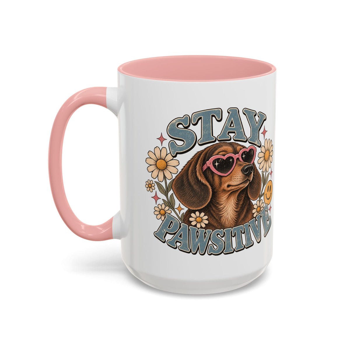 Stay Pawsitive Ceramic Mug - Classic 🐾☕️