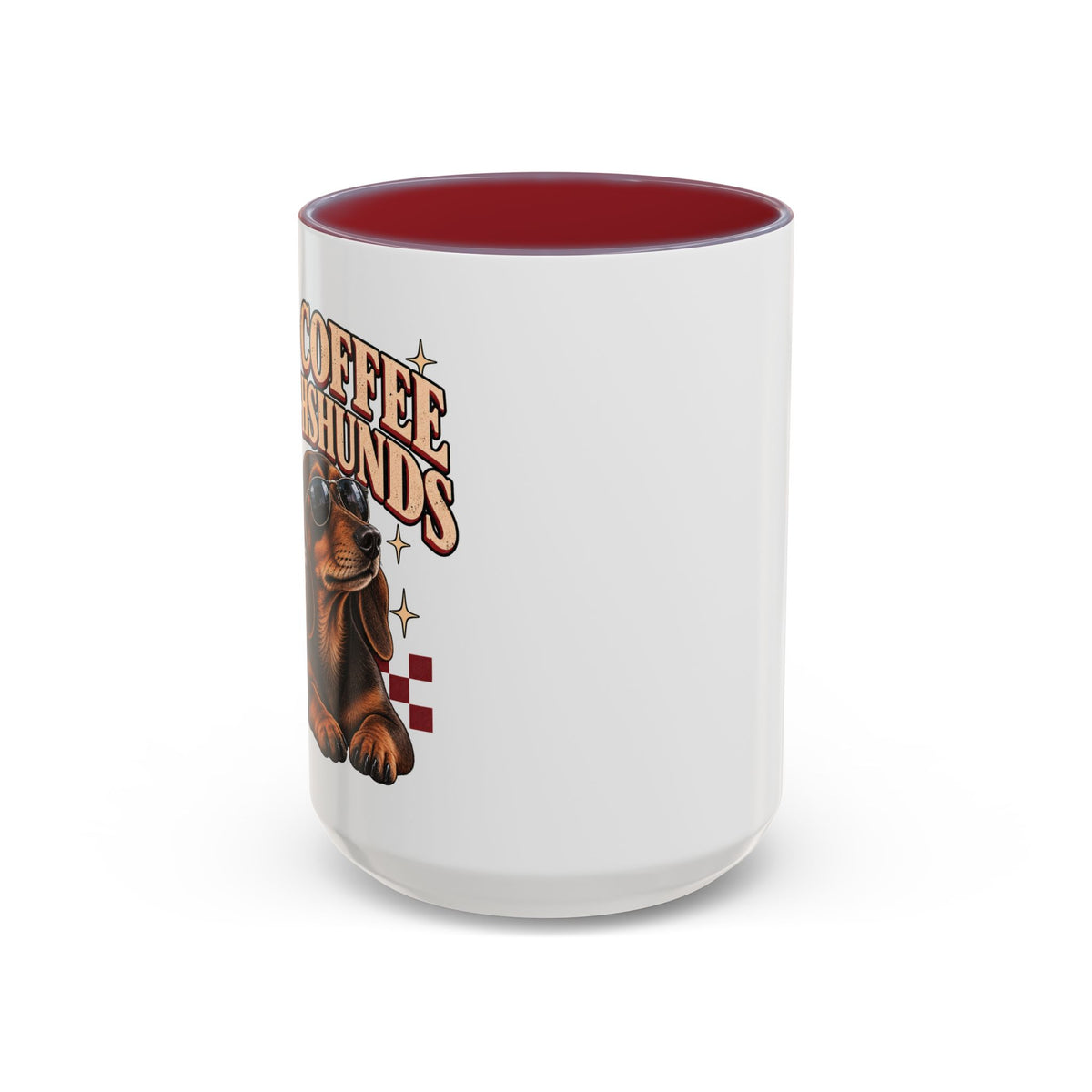 Iced Coffee & Dachshund Ceramic Mug - Classic 🐾☕️