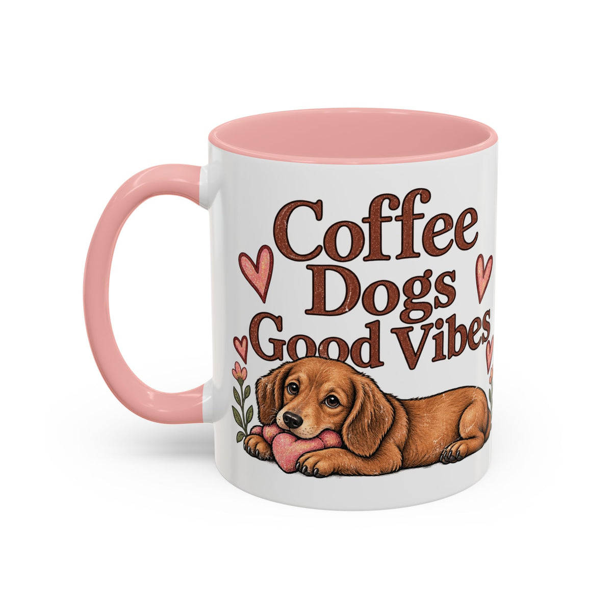 Coffee & Dachshund Ceramic Mug - Classic 🐾☕️